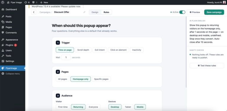 Flyerimage screenshot 6